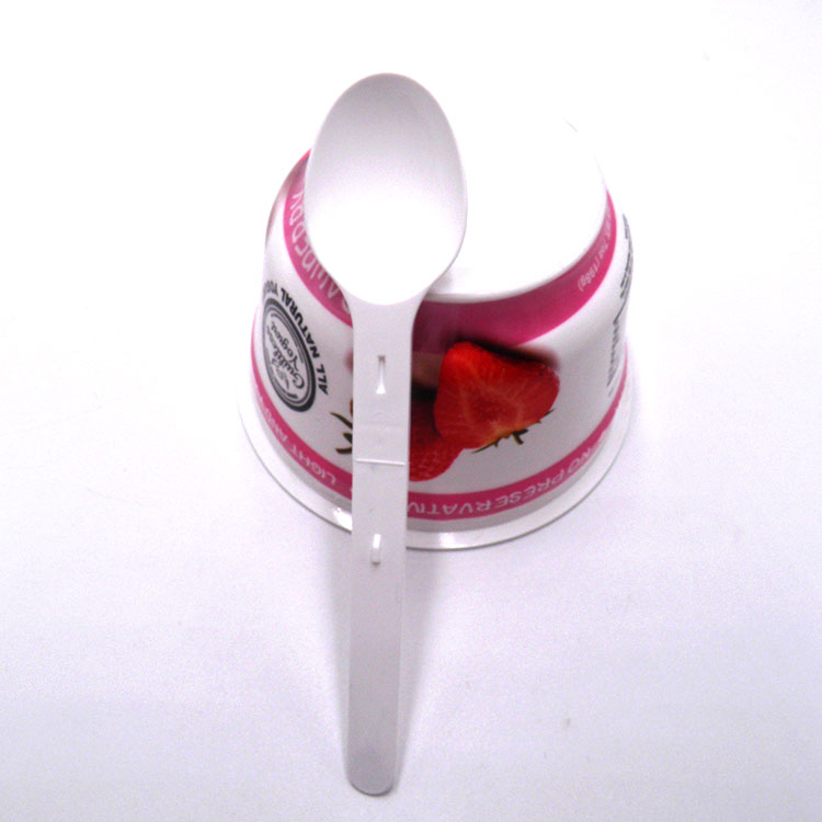 customize  a set of  yogurt cups included cups , lid and spoon