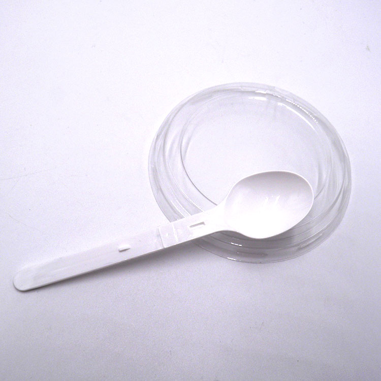 customize  a set of  yogurt cups included cups , lid and spoon